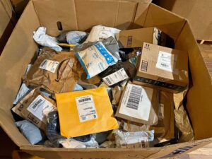 Return Mystery Mail Pallets